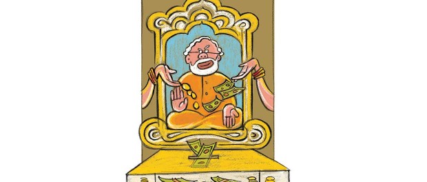 Modi and the money acche din